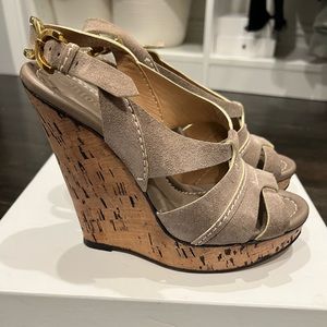 Chloe Platform Wedge Sandal